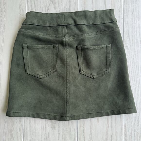 Wonder Nation Girls Small 6/6X Green Pull-On Skirt Adjustable Waist - Picture 4 of 8